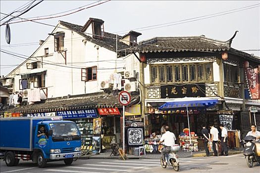 街景,上海,中国