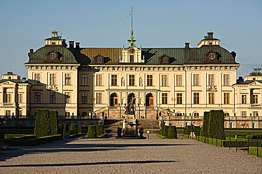 宫殿,靠近,斯德哥尔摩,住宅,瑞典,皇家,市区,高地,欧洲