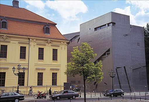 犹太,博物馆,新建筑,柏林,德国,欧洲