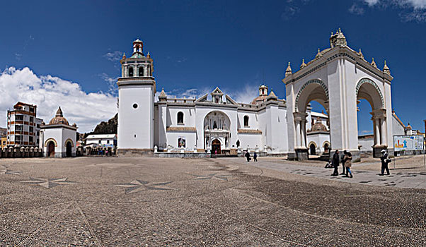 大教堂,坎德拉里亚,科帕卡巴纳,玻利维亚,南美