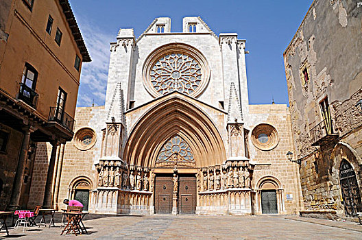 大教堂,塔拉戈纳省,加泰罗尼亚,西班牙,欧洲