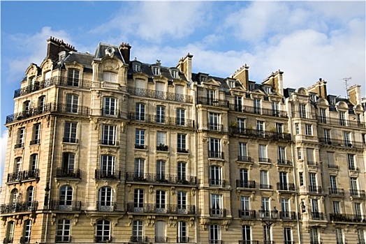巴黎,公寓