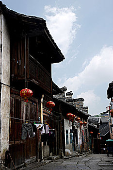 中国历史文化名镇--龙潭古镇街道