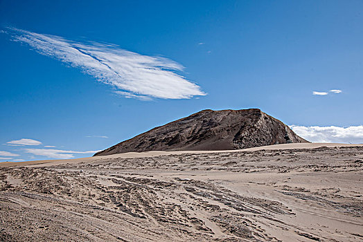 青海柴达木盆地329国道德令哈----茫崖段五百公里戈壁沙滩无人区