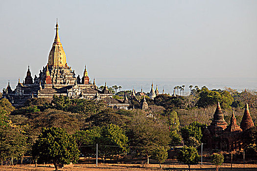 缅甸,蒲甘,阿南达寺