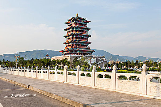 门头沟永定楼景区