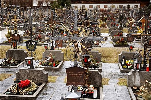 墓地,奥地利