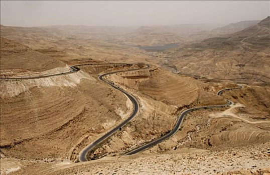 约旦,公路,风景