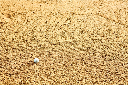 高尔夫球,沙坑