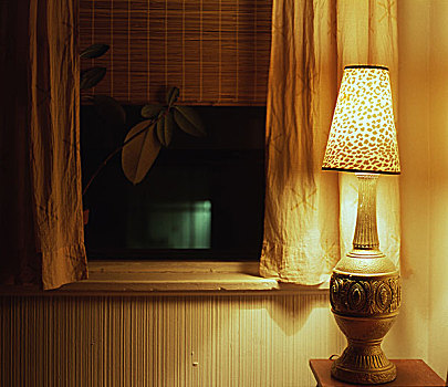 灯,窗户