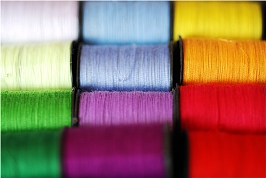 彩色,棉线,线