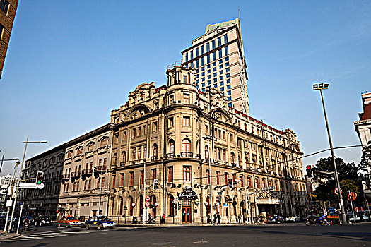 上海外灘的著名優秀歷史建筑《原禮查飯店》，現為浦江飯店。