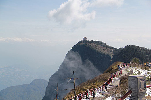 峨眉山,金顶