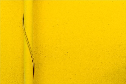 黄色,管,正面,住宅建筑,墙壁