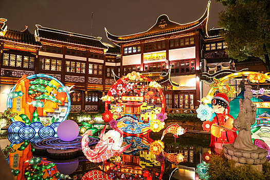 上海豫园2020鼠年民俗灯会