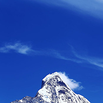 雪山顶