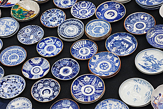 陶器,展示,市场,老式,东京,国际,论坛,东京都,日本