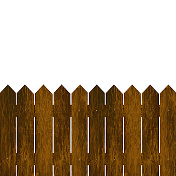 木篱,白色背景