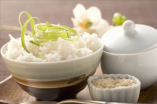 米饭,芝麻,亚洲