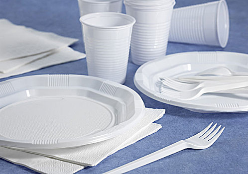 塑料制品,盘子,纸