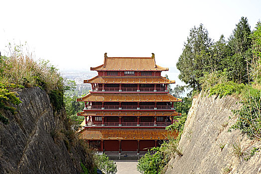 中国四川南充阆中滕王阁,teng,wang,tower,langzhong,nanchong,sichuan,china