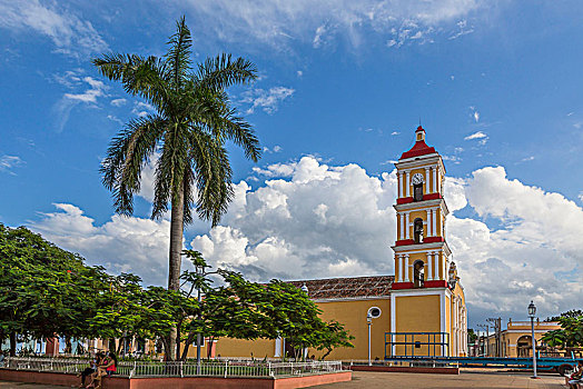 圣胡安,教堂,广场,圣克拉拉,省,古巴,大安的列斯群岛,加勒比