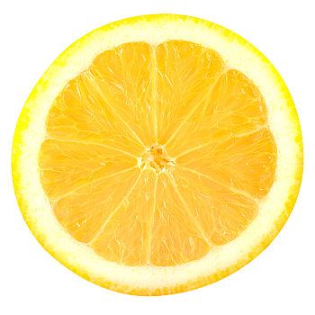 切片,柠檬,水果,隔绝,白色背景,背景
