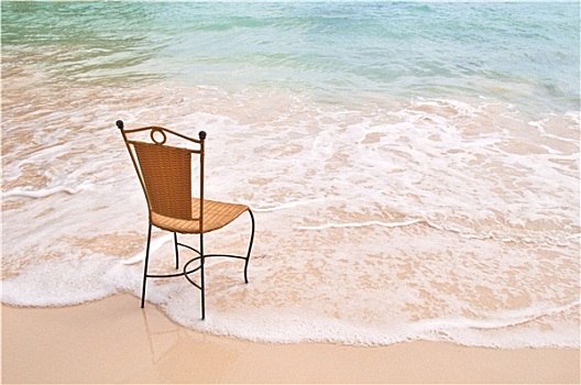椅子,异域风情,海滩