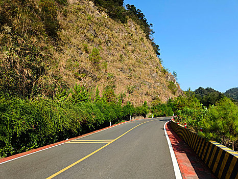 盘山路,山路,一路前行