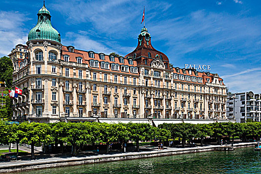 宫殿,酒店,卢塞恩市,瑞士
