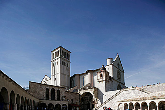 圣弗朗西斯教堂,阿西尼城,翁布里亚,意大利