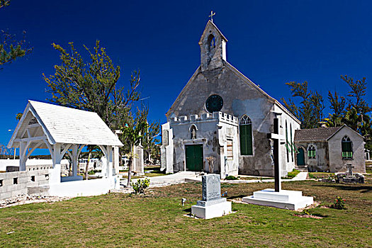 巴哈马,伊柳塞拉岛,港口,英国国教,教堂
