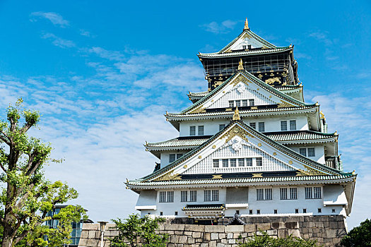 大阪城,日本