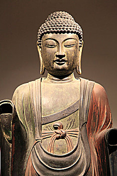 韩国,庆州,国家博物馆,佛像