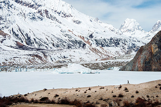 西藏冰川