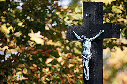耶稣十字架,墓地,维也纳,奥地利