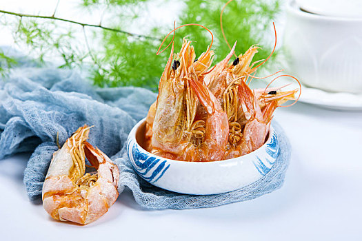 美味海产品风干虾