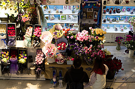 情人节买花