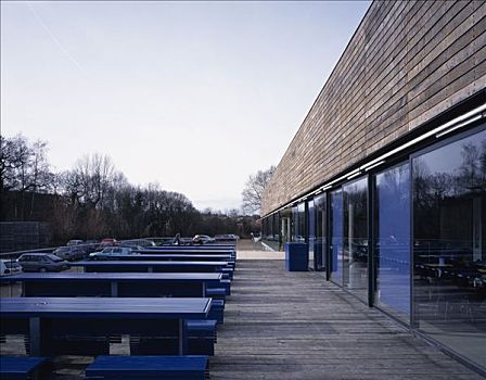 河,划船,博物馆,建筑师,二月,1999年,户外,入口