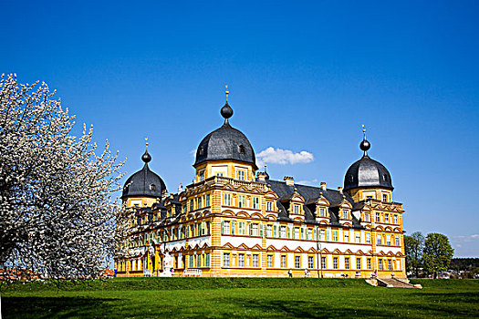 宫殿,弗兰克尼亚,巴伐利亚,德国,欧洲