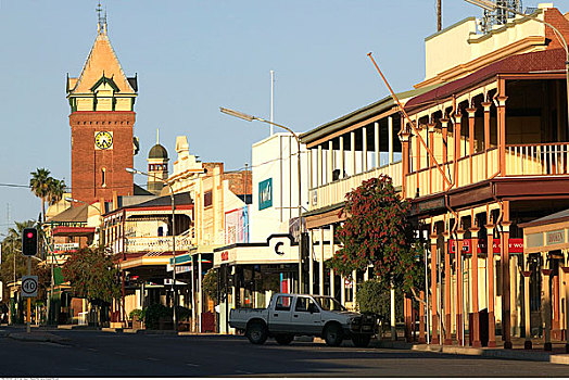 皮卡,街上,新南威尔士,澳大利亚