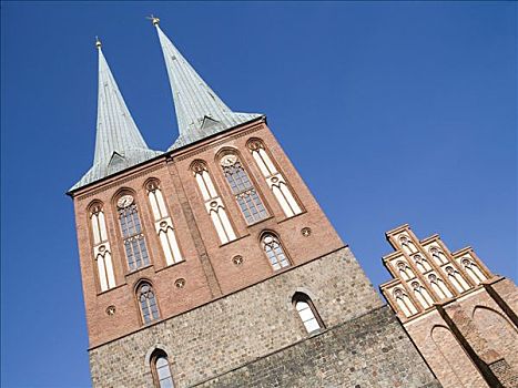 尼古拉教堂,柏林,德国,欧洲