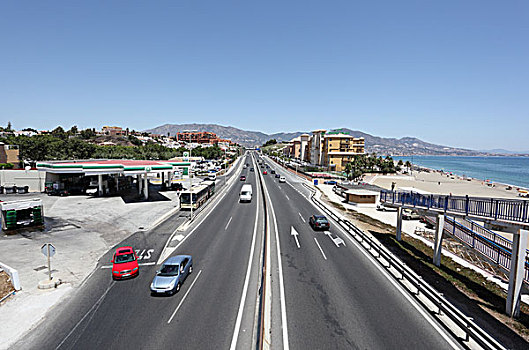 公路,芬吉罗拉,哥斯达黎加,安达卢西亚,西班牙