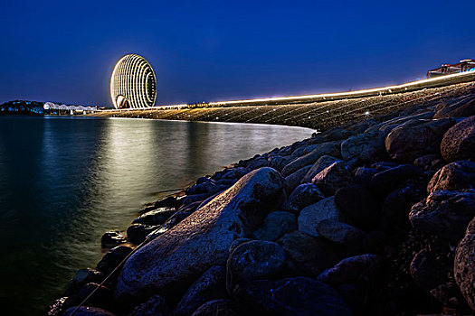 雁栖湖夜景