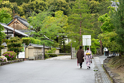 京都岚山-情侣