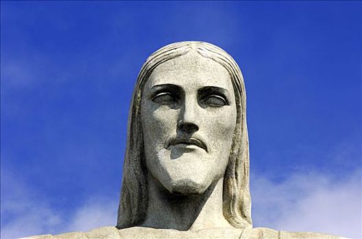 头部,救世主,新,世界奇迹,耶稣山,里约热内卢,巴西