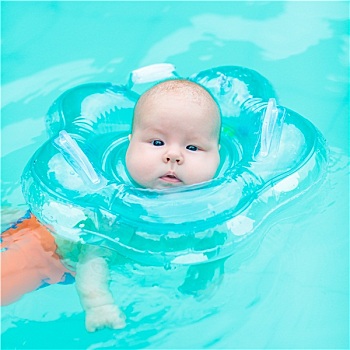 婴儿,游泳