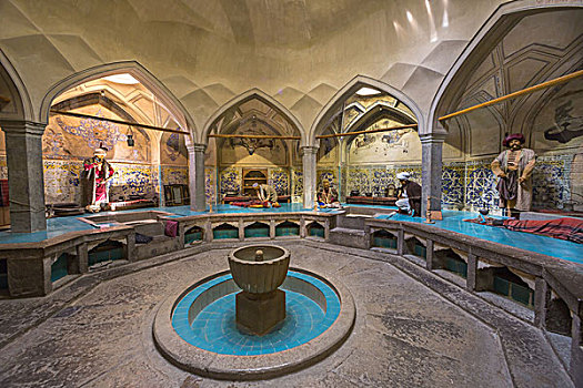 伊朗,伊斯法罕,城市,浴所,博物馆