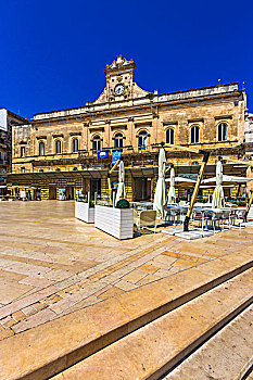 市政厅,广场,普利亚区,意大利