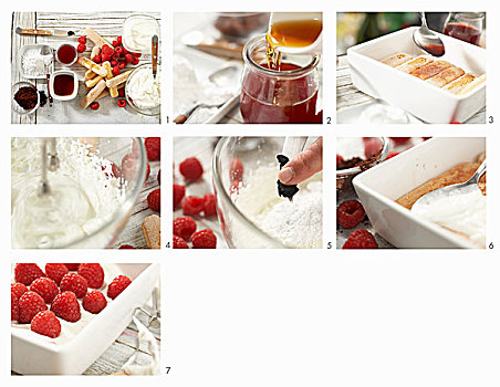 树莓,提拉米苏蛋糕